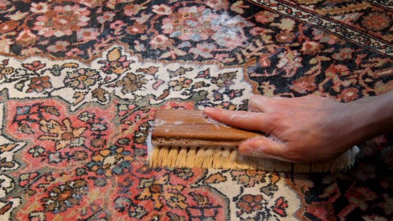 شستن تابلو فرش دستباف در خانه