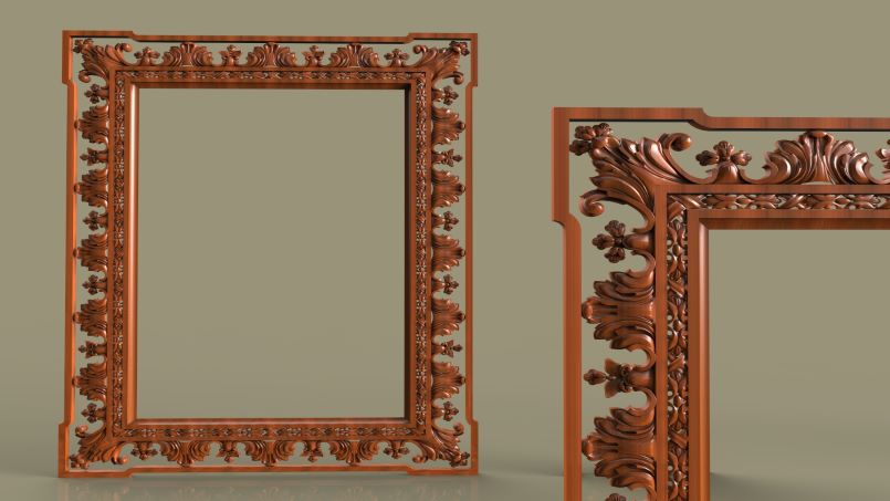 انتخاب قاب مناسب برای تابلو فرش