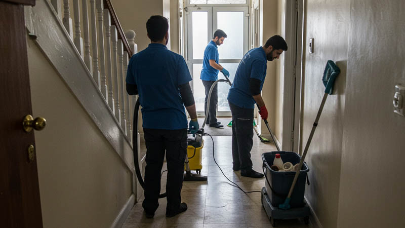 نظافت منزل حرفه‌ای در پیروزی