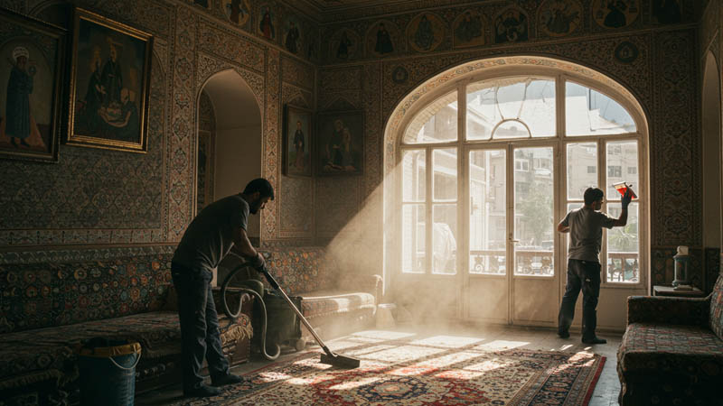 خدمات نظافت فوری پیروزی