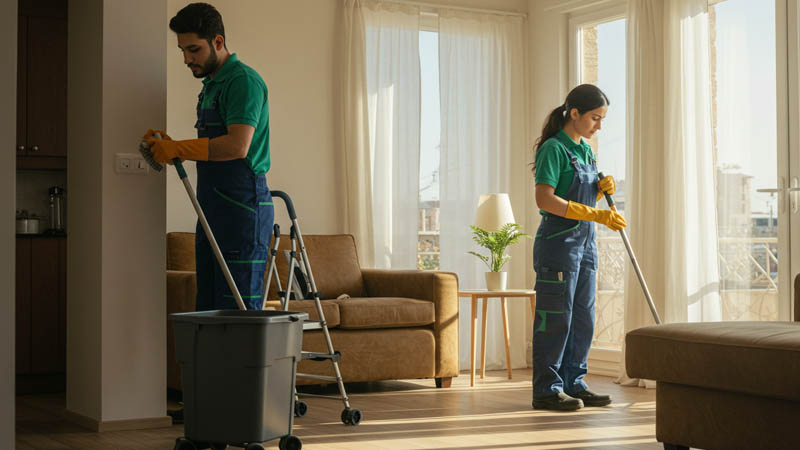 خدمات نظافت فوری نیاوران