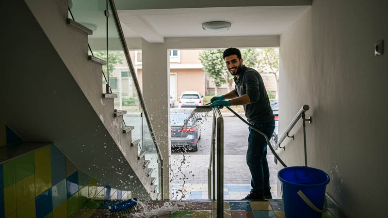 خدمات نظافت در ونک