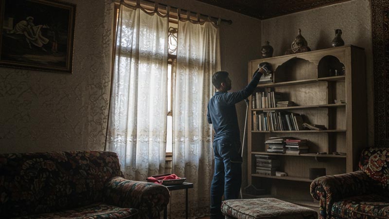 نظافت منزل در شهرک غرب