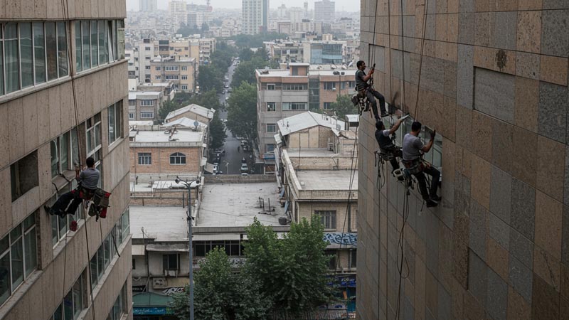 خدمات نماشویی ساختمان