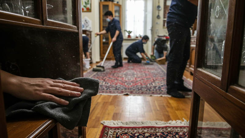 شرکت نظافتی در صادقیه
