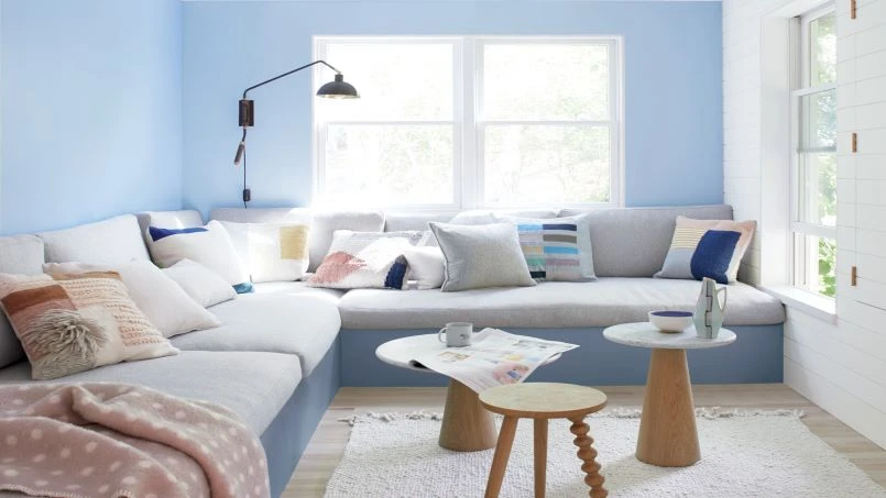 رنگ های مدرن برای اتاق خواب و پذیرایی منزل