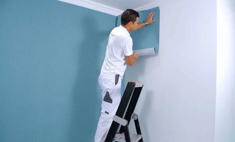 چند نکته در رابطه با نصب کاغذ دیواری روی دیوار