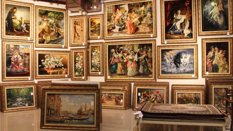 نکات مهم برای تمیز کردن تابلو فرش