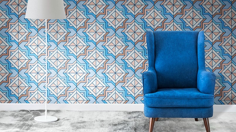 بهترین مدل ها و طرح های کاغذ دیواری برای آپارتمان