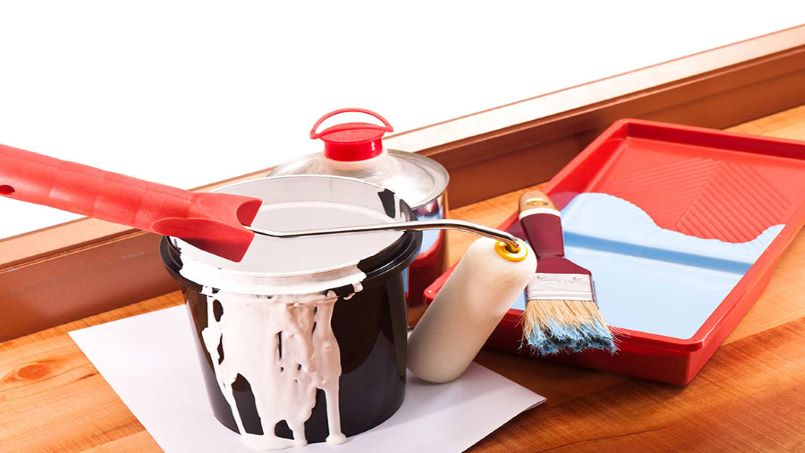 رقیق کردن رنگ ساختمانی