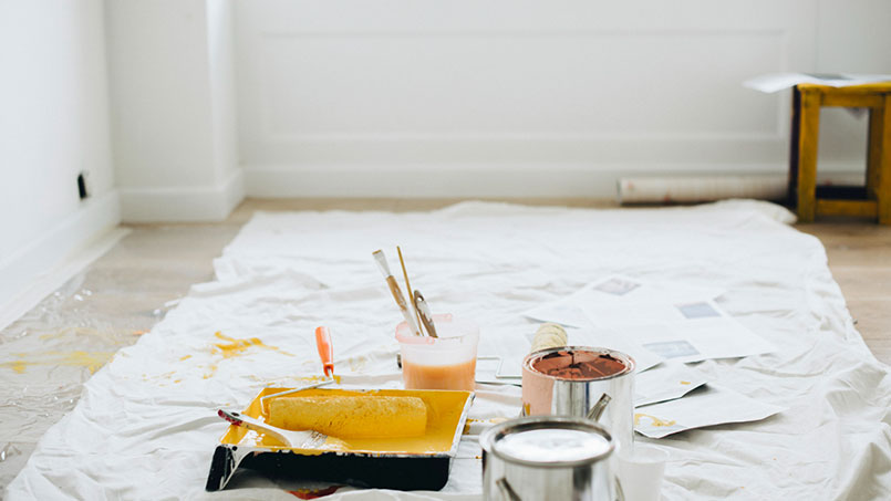 آماده کردن رنگ