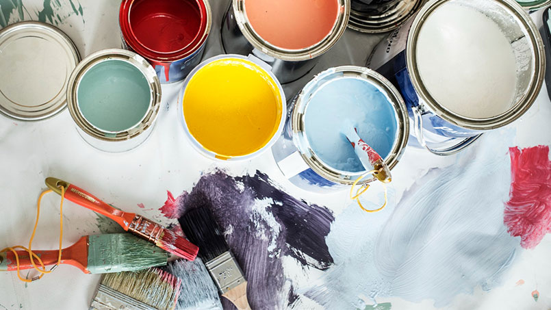 رقیق کردن رنگ