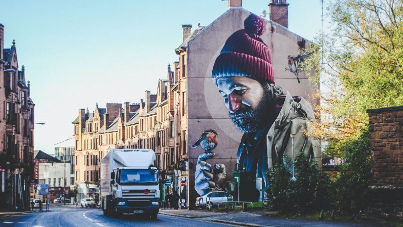 نقاشی سه بعدی ساختمان