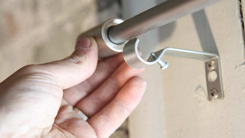 نصب پرده زبرا دیواری