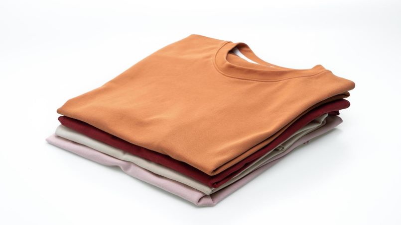 نحوه تا کردن انواع تیشرت