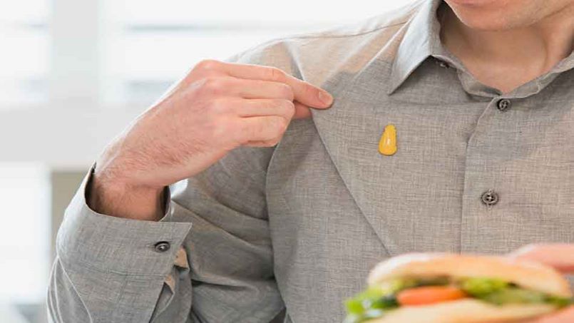 پاک کردن لکه چربی