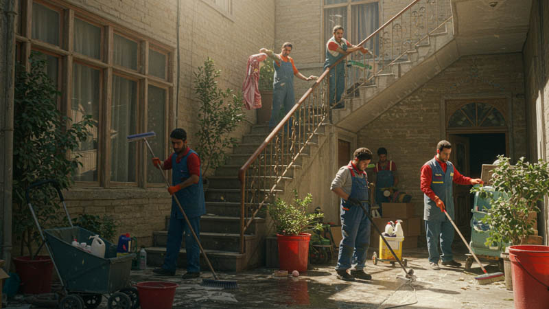 نظافت منزل ونک