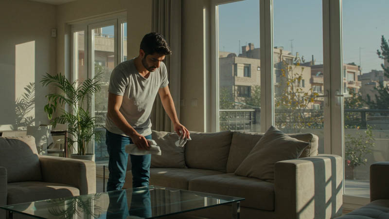 نظافت منزل نیرو هوایی