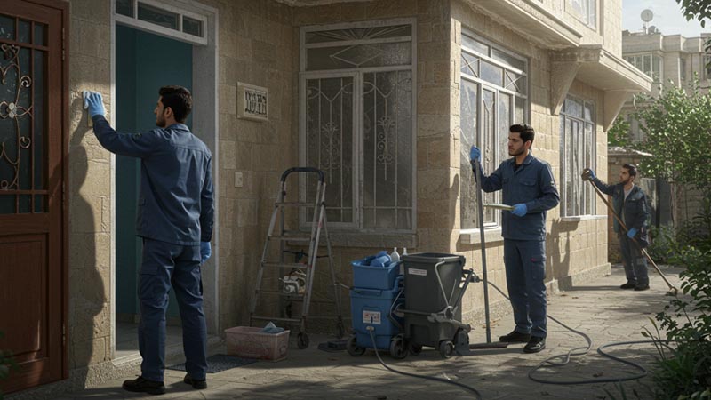 نظافت منزل در قیطریه